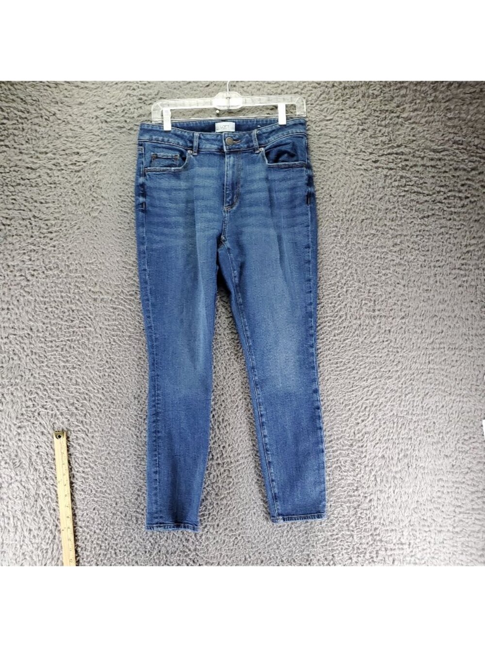 Loft Jeans Womens Size 6 Blue Curvy Skinny Stretch Denim